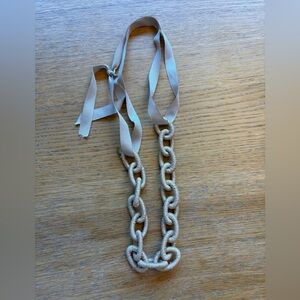 Amanda Pearl Rope necklace